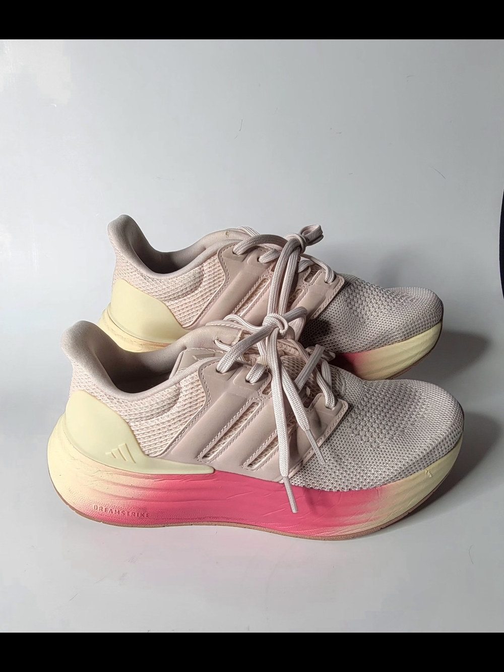 Adidas Women’s Pink Gradient Running Shoes Size 6.5